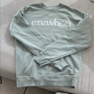 Erewhon limited edition exclusive mint Green Sweatshirt top